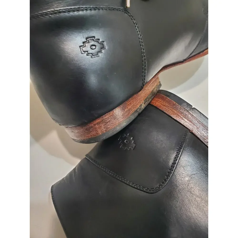 Nisolo Emilio Chukka Black Leather Boots Size 10